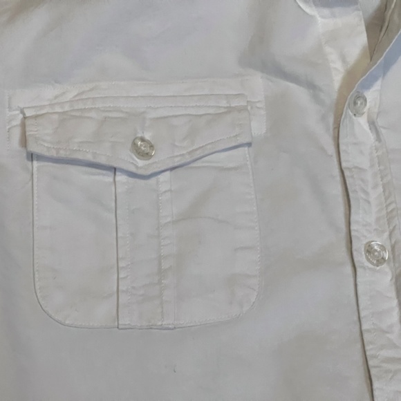 Hudson North Cotton Button Shirt Mens M White Casual Long Sleeve from 'The Bay’ - Picture 6 of 9